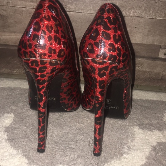Shoes Womens Black And Red Pumps Poshmark
